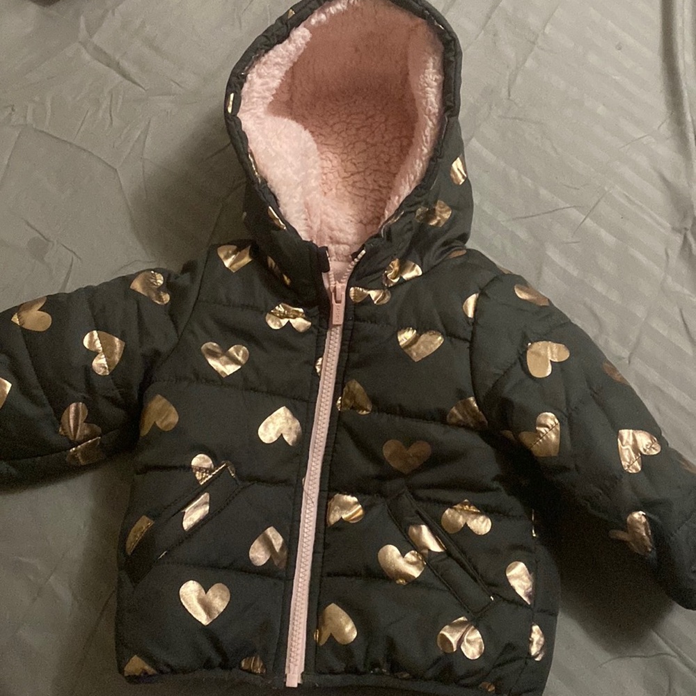 12 montn carter coat very cute